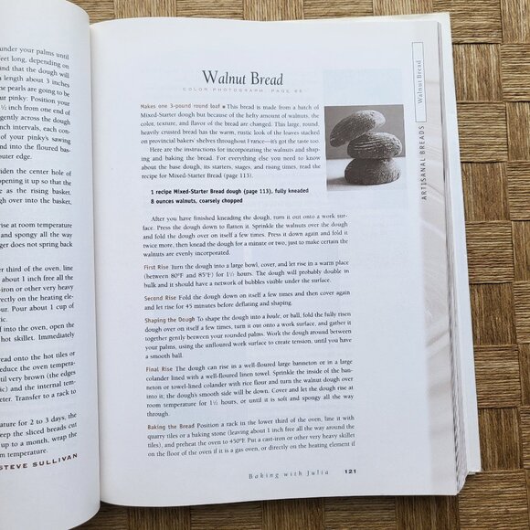 Julia Child Bundle: 1st Edition Cookbook & Wooden Rolling Pin - Picture 10 of 16